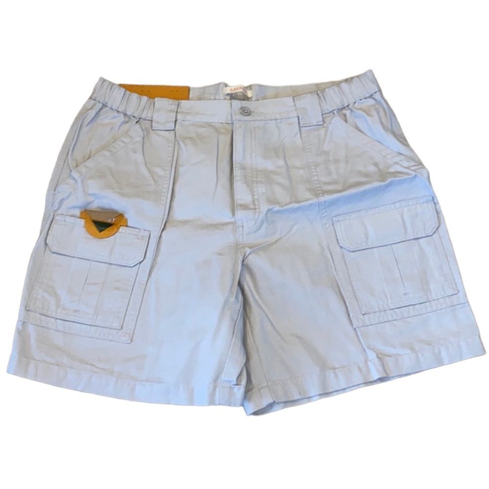 Savane Men’s Stone Cargo Hiking Shorts Size 38